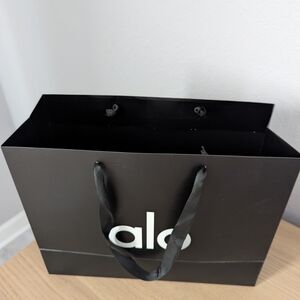 Alo Black Shopping Bag